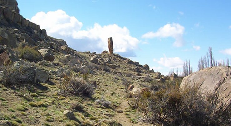 Piedra Clavada Tres Lagos Santa Cruz Patagonia Argentina