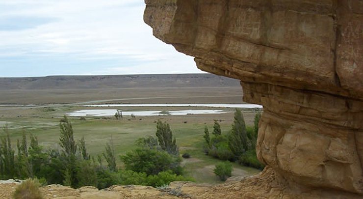 Piedra Clavada Tres Lagos Santa Cruz Patagonia Argentina